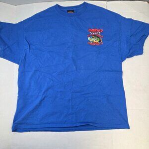 Harley Davidson Mens 2xl blue with logo t-shirt  with chest logo and large print